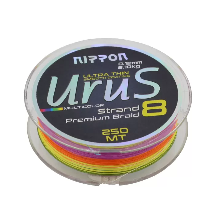 Nippon Urus 8X Braid 250 MT Multi Color İp