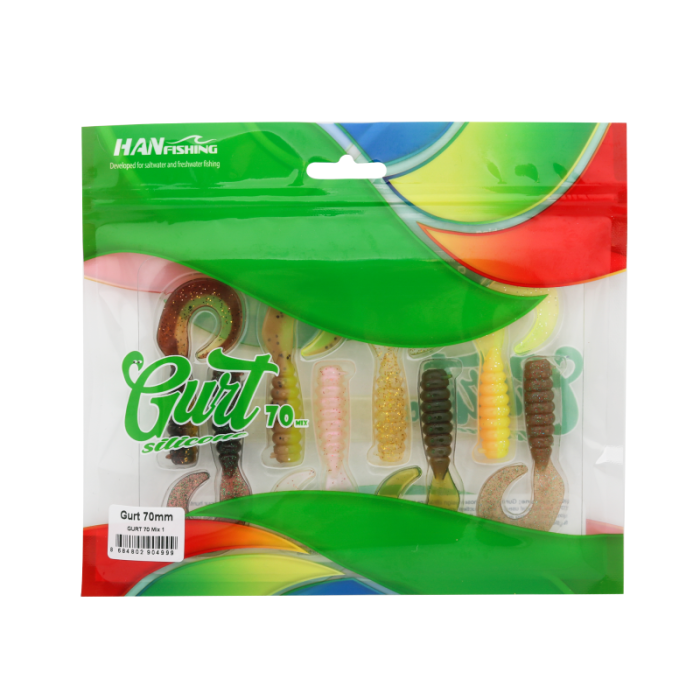 Hanfish Gurt 70 Mix Seri Silikon Yem