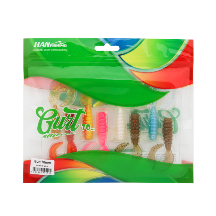 Hanfish Gurt 70 Mix Seri Silikon Yem