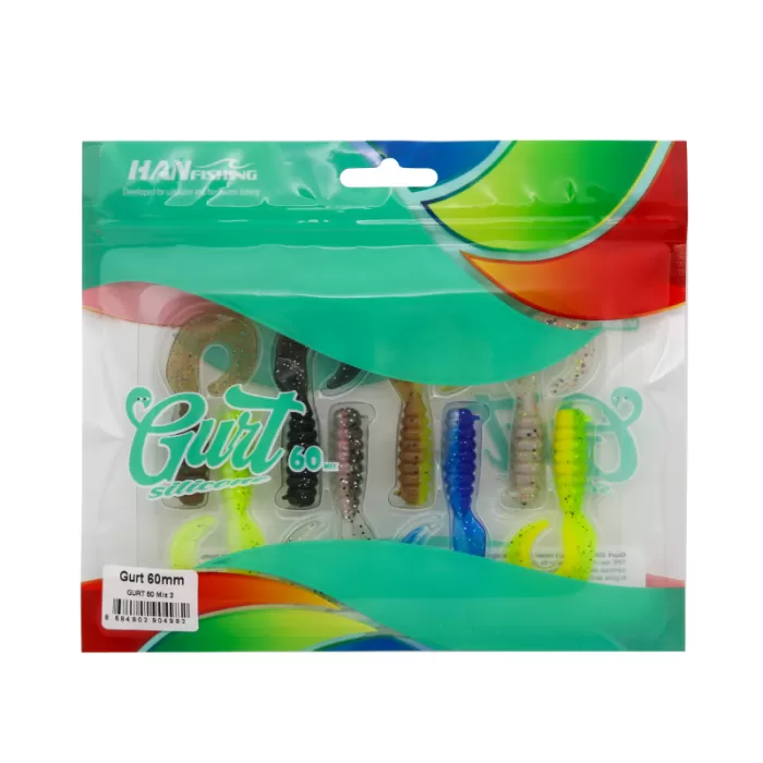 Hanfish Gurt 60 Mix Seri Silikon Yem