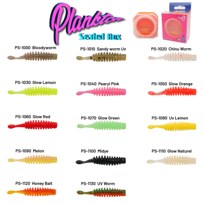 Plankton 30 mm (Sızdırmaz Kutulu Mebao) Silikon Yem