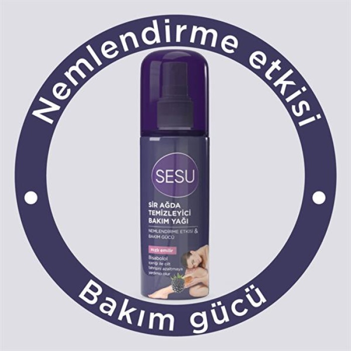 Sesu Ağda Temizleme Yağı 150 Ml.