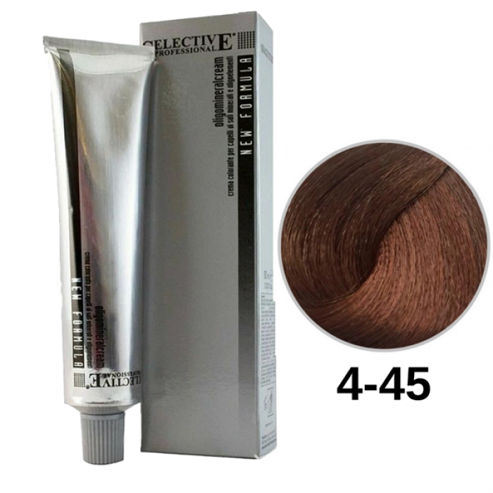 Selective Tüp Boya 60Ml. 4-45 Mahogany Bakır Kahve