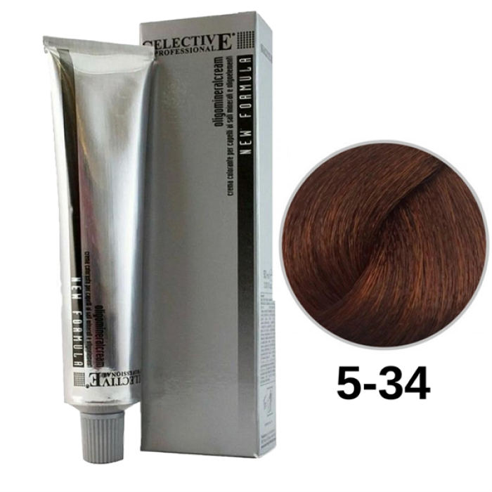 Selective Tüp Boya 60Ml. 5-34 Açık Tütün Kahve