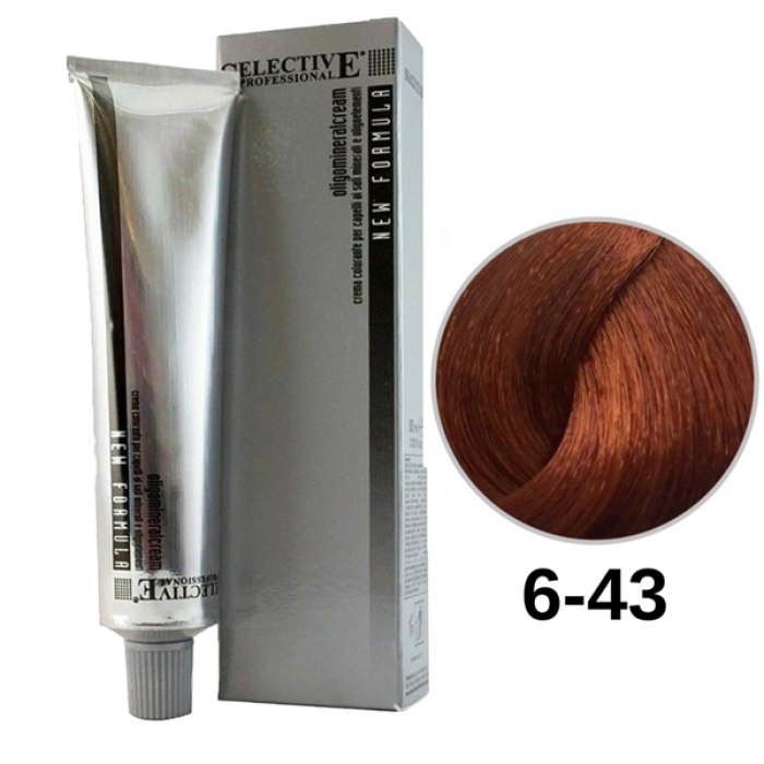 Selective Tüp Boya 60Ml. 6-43 Koyu Bakır Sarısı