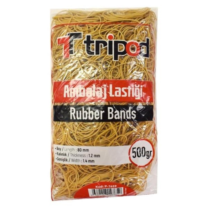 Tripod Paket Lastiği 500Gr.