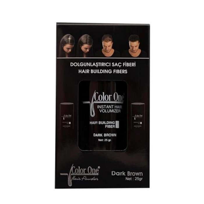 Color One Hair Building Fiber Dark Brown 25Gr.