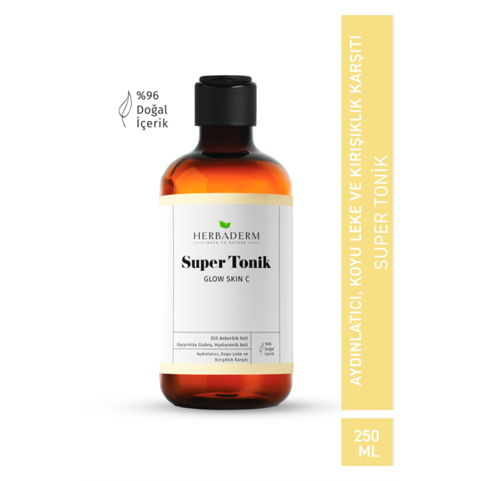 Herbaderm Super Tonik Glow Skın C 250 Ml.