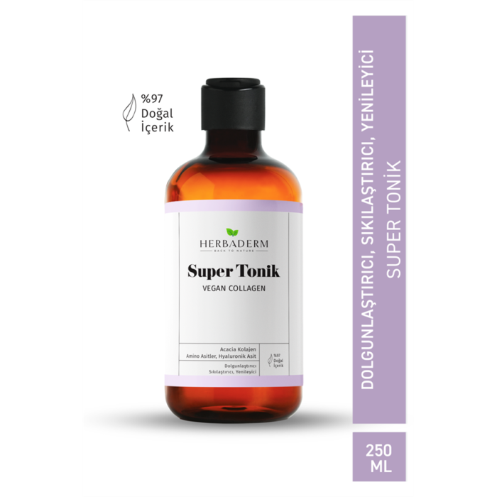 Herbaderm Super Tonik Vegan Collagen 250 Ml.