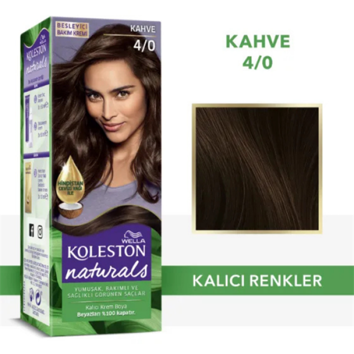 Koleston Naturals Set 4-0 Kahve