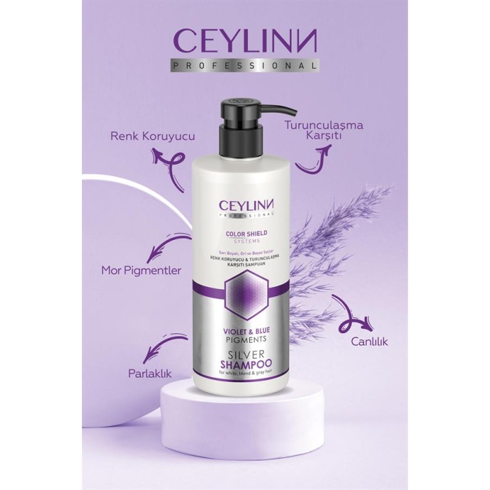 Ceylinn Şampuan 500Ml. Silver