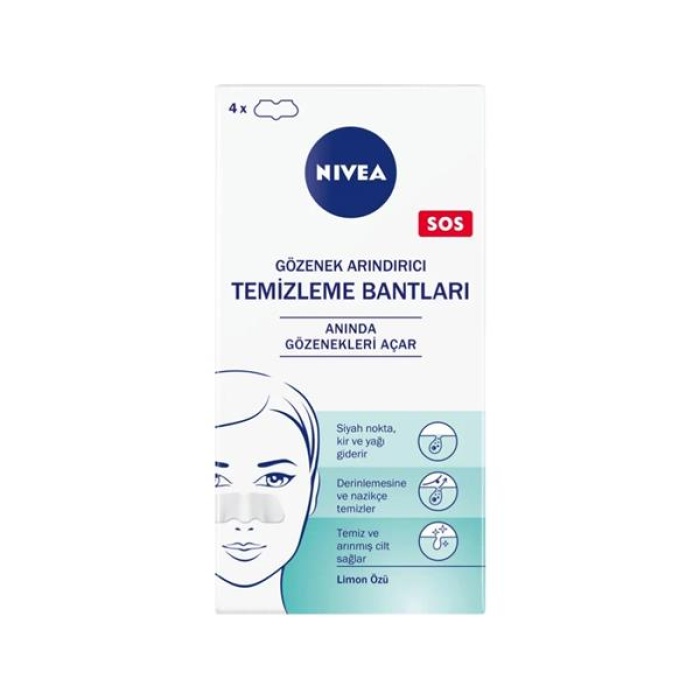 Nivea Siyah Nokta&T-Bölgesi Temizleyici Bant 86401