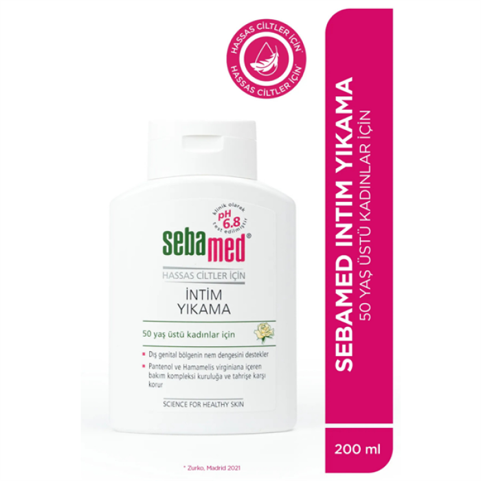 Sebamed Intim Likit Ph6,8 Menapoz 200Ml.