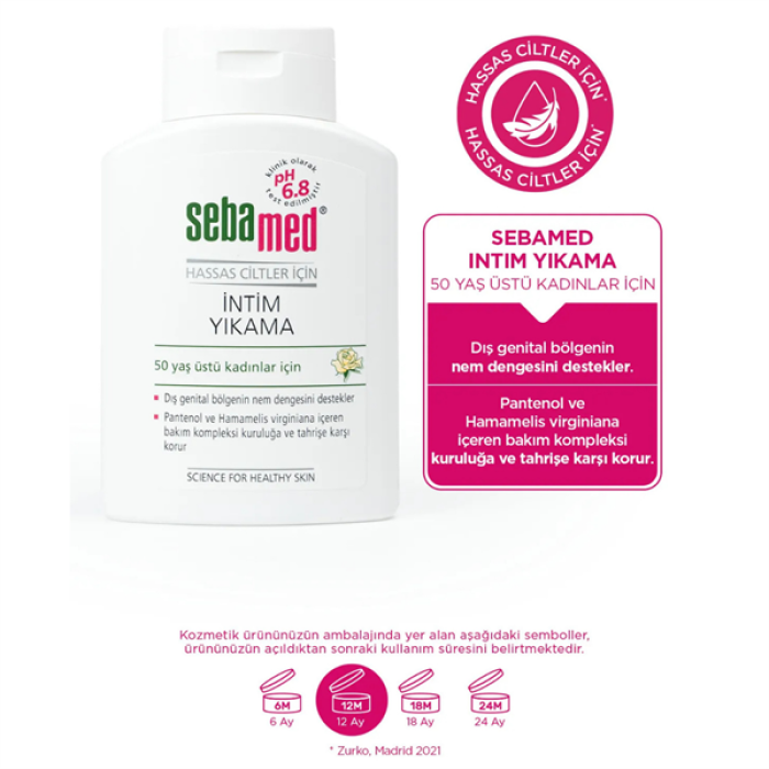 Sebamed Intim Likit Ph6,8 Menapoz 200Ml.