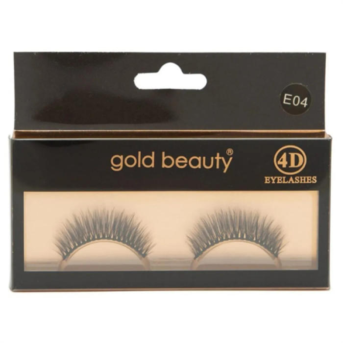 Gold Beauty 4D Eyelashes E04 Takma Kirpik