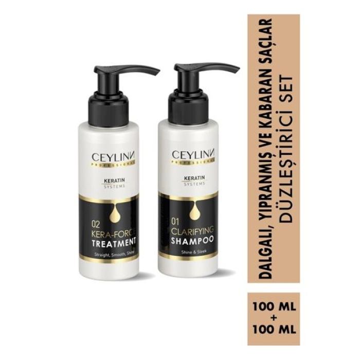 Ceylinn Keratin Set 100Ml. Şampuan&Krem