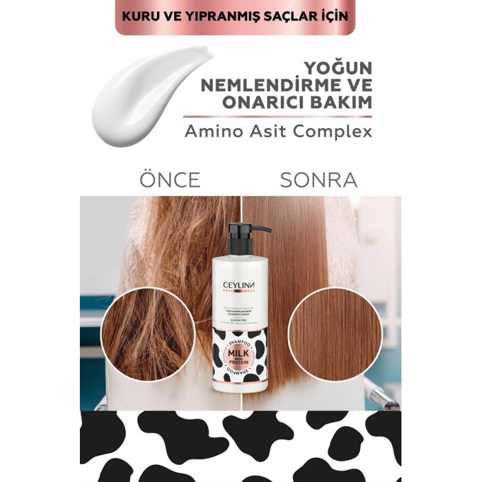 Ceylinn Şampuan 500Ml. Milk Protein