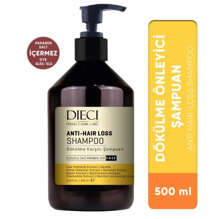 Dıecı Şampuan 500Ml. Antı-Haır Loss