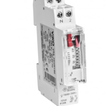 VİKO Modüler Zaman Saati Analog Günlük 100 Saat Rezervli VTA-24H/R100