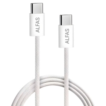 Type-C Şarj Kablosu 1m PD 60W 3A 1Gbps Hızlı Şarj & Data Transfer Usb-c Iphone Android Örgülü Kablo