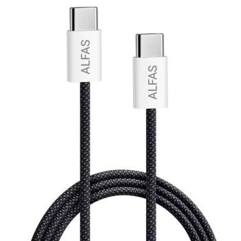 Type-C Şarj Kablosu 1m PD 60W 3A 1Gbps Hızlı Şarj & Data Transfer Usb-c Iphone Android Örgülü Kablo