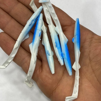 Köpekbalığı Silikon Zargana 8.5 cm (3 ADET)