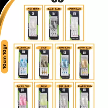 Caretta C8 10cm 10gr Silikon Yem