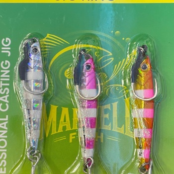 Marwell Jig King Zebra glow (3 Adet)