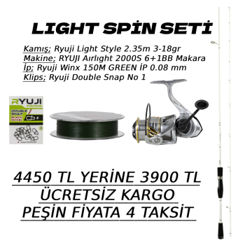 Atçek Ryuji Light Spin Seti 1