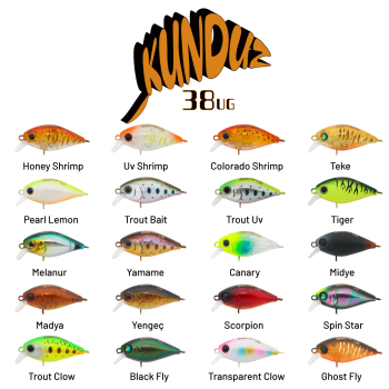 Hanfish Kunduz 38 UG LRF Maket Balık Yem