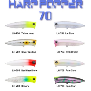 Hanfish Harp Popper 7 cm 9 gr Su Üstü Popper