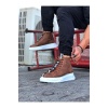 Wagoon WG03 Taba Casual Erkek Yarım Bilek Bot