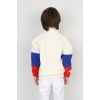 Full Polar Kumaş Yarım Fermuarlı Garnili Erkek Çocuk Günlük Sweatshirt