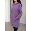 Oversize Mor Hırka