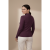 Kadın Mor Balıkçı Yaka Bluz