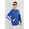 Üç İplik Şardonlu Arka Baskılı Erkek Çocuk Günlük Sweatshirt