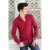 Erkek Günlük Desenli Slim Fit Gömlek