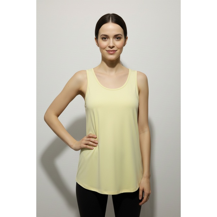 Kadın Uzun Atlet - Sarı