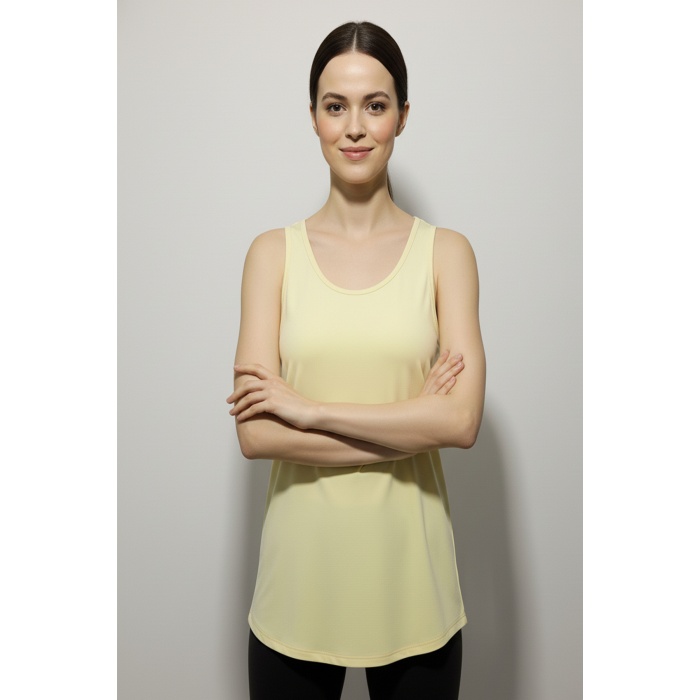 Kadın Uzun Atlet - Sarı