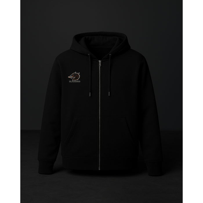 BLACKMOD Dragon Zip Hoodie – Siyah