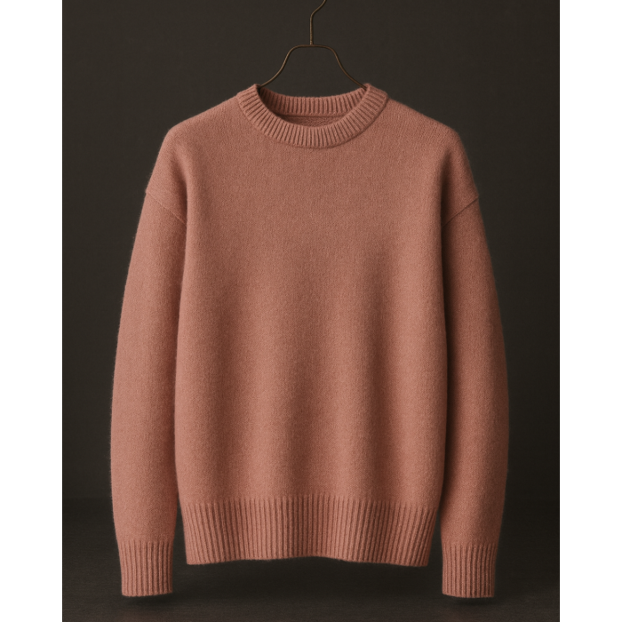 Blackmod Gül Kurusu Bisiklet Yaka Triko Kazak