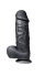 Ultra Dildo Series 22 Cm Zenci Kalın Realistik Penis