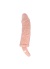 18 Cm Uzatmalı 3 Cm Dolgulu Testis Halkalı Penis Kılıfı