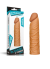 X-Large Dolgulu Realistik Penis Kılıfı Uzatmalı Prezervatif Dildo