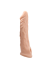 Ucu Dolgulu Realistik 18 Cm Uzatmalı Penis Kılıfı