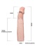 6 Cm Dolgulu Titreşimli Silikon Penis Kılıfı