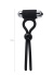 Kement Ect Model Silikon Siyah 14 Cm Penis Halkası