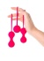Redvil Kegel Vajinal Top Seti Pembe 16.5 Cm
