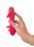 Klitoral Uyarıcılı 20 Modlu Vibratör Silikon Pembe 15 Cm