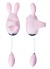 Jos Vita Titreşimli Vajınal Set Pembe 8.5 Ve 8 Cm Vibratör